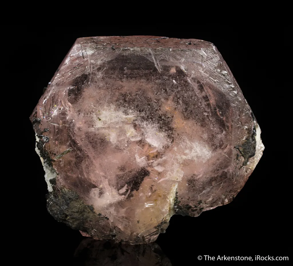 Beryl var. Morganite with Tourmaline - image 2