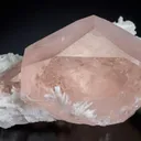 Beryl (variety Morganite), Albite - image 1