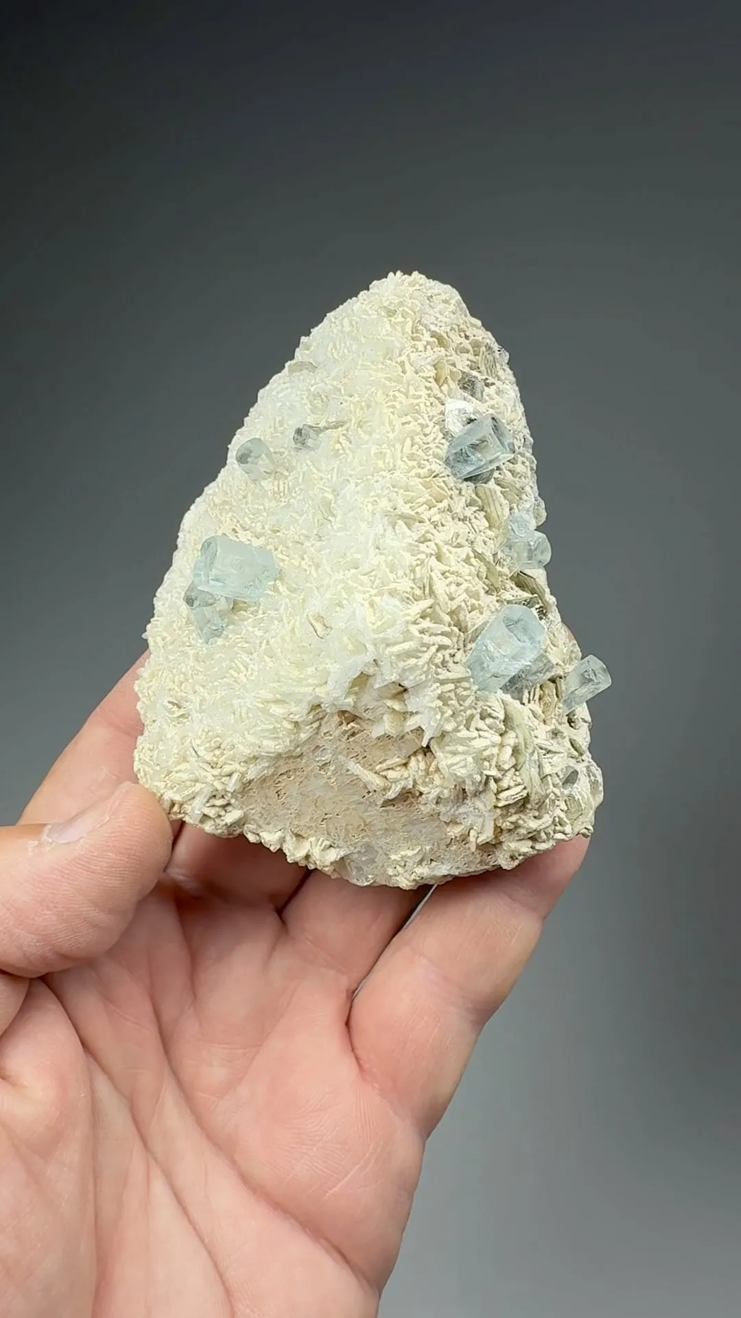 Beryl with Albite, Microcline - image 2