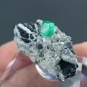 Beryl with Calcite - image 2