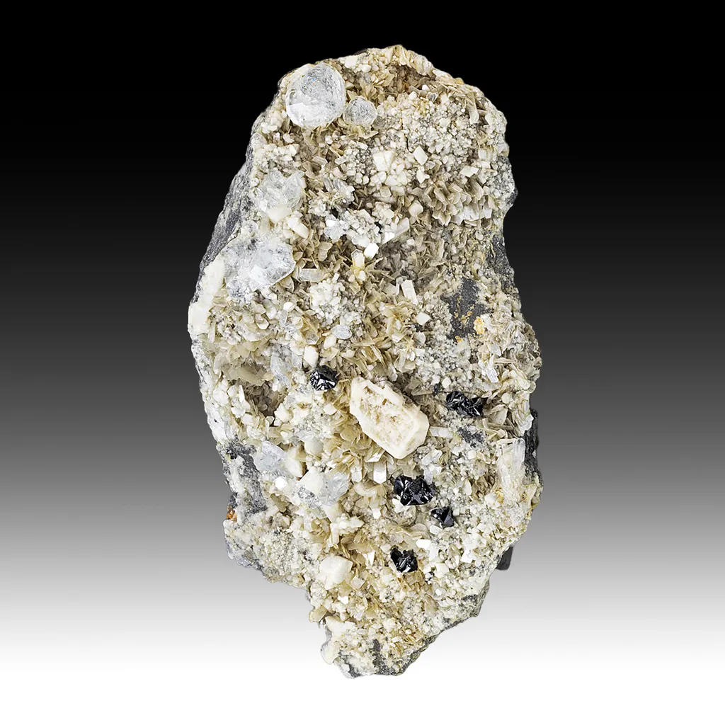 Beryl with Cassiterite, Muscovite, Albite image