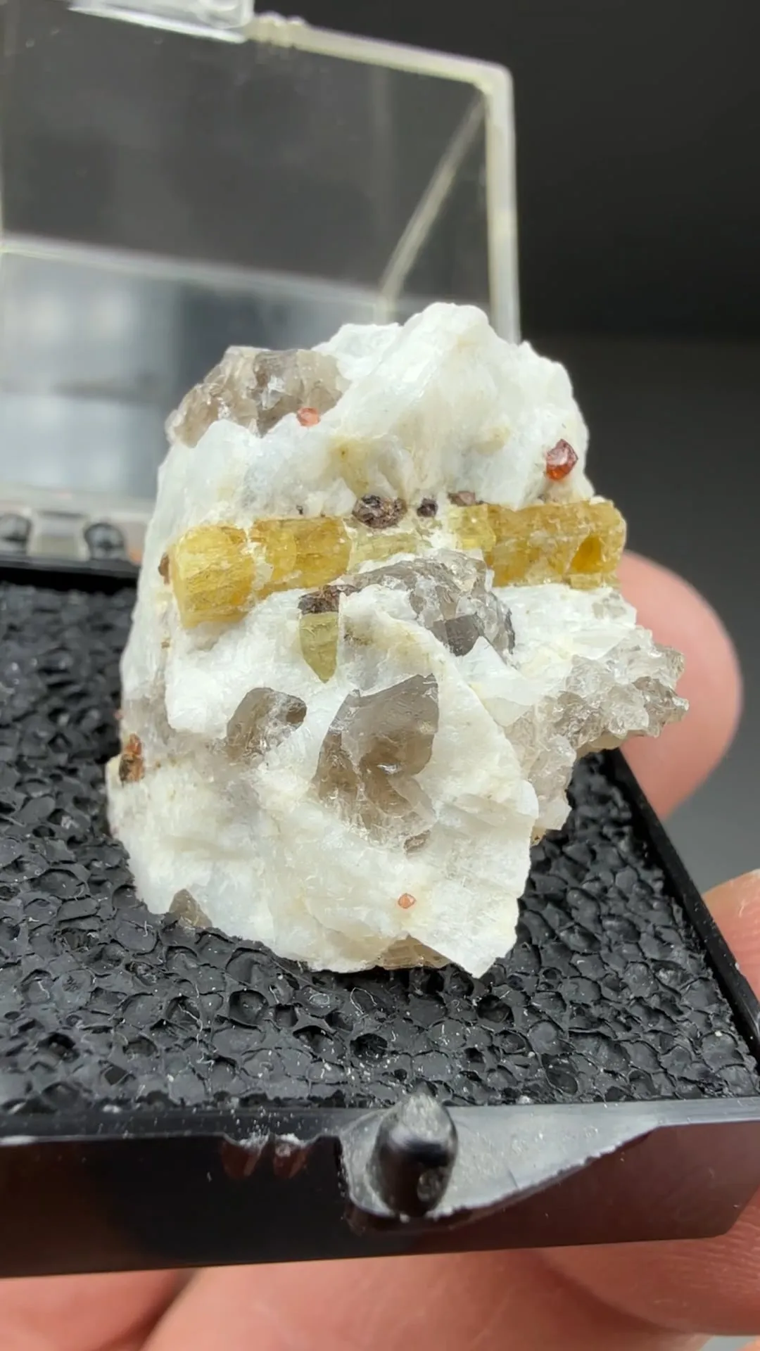 Beryl with Columbite, Quartz - image 2