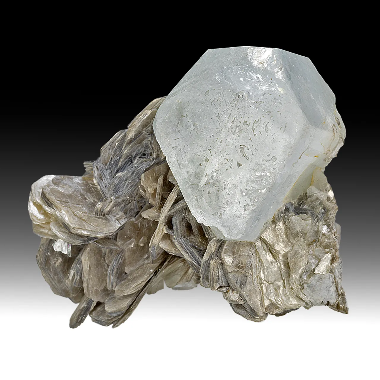 Beryl with Muscovite - image 1