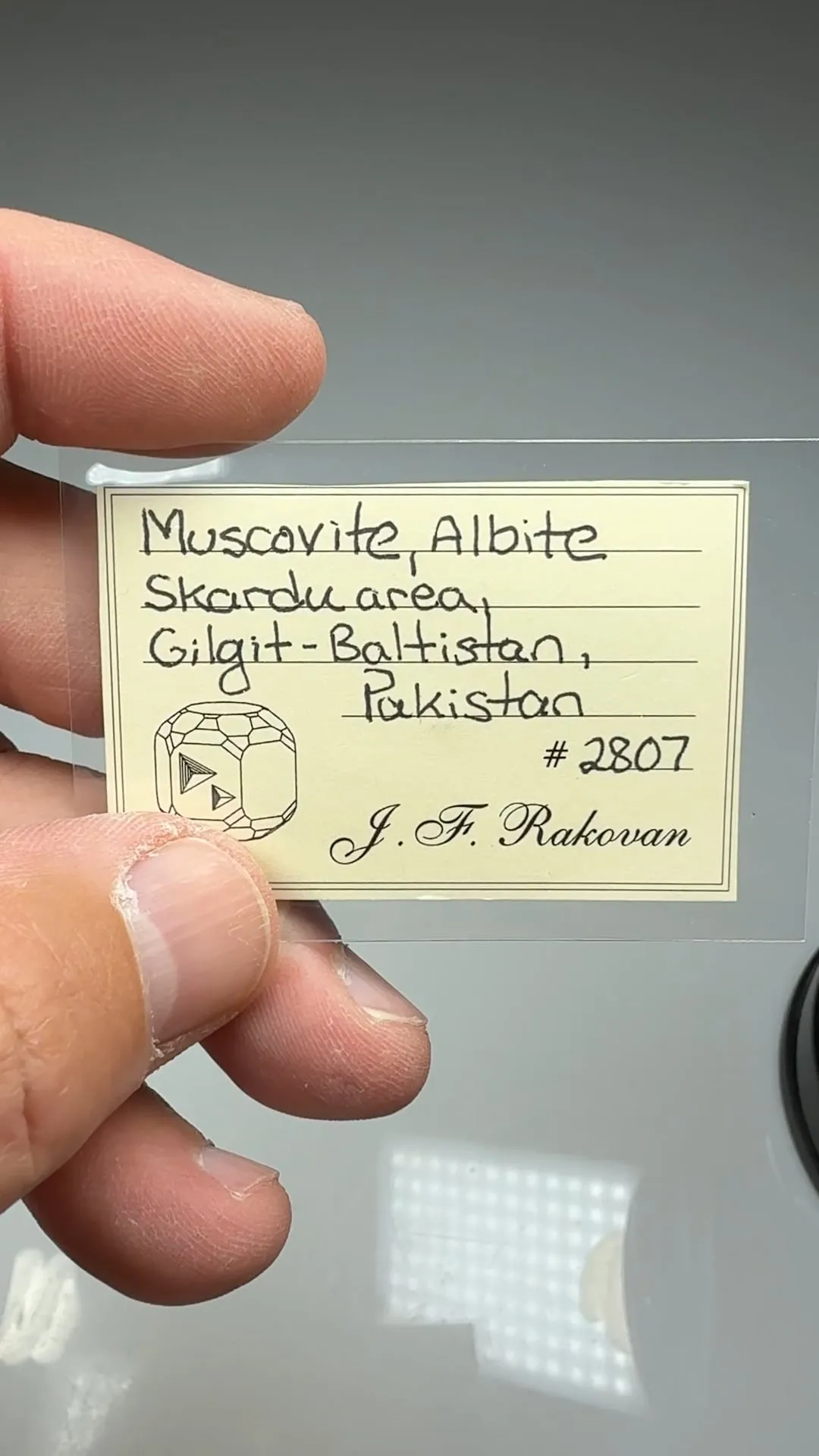 Beryl with Muscovite, Albite (2807) - image 2