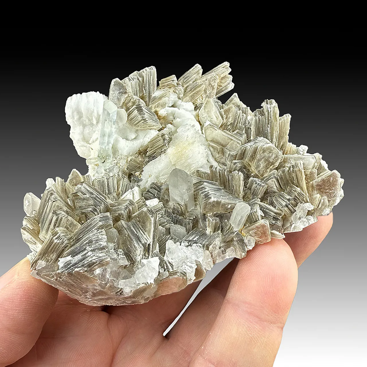Beryl with Muscovite, Albite (2807) - image 1
