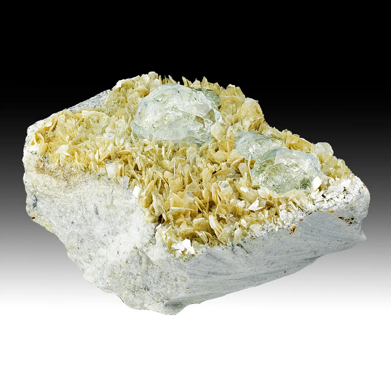Beryl with Muscovite - image 1