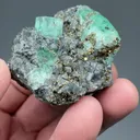 Beryl with Pyrite - image 2