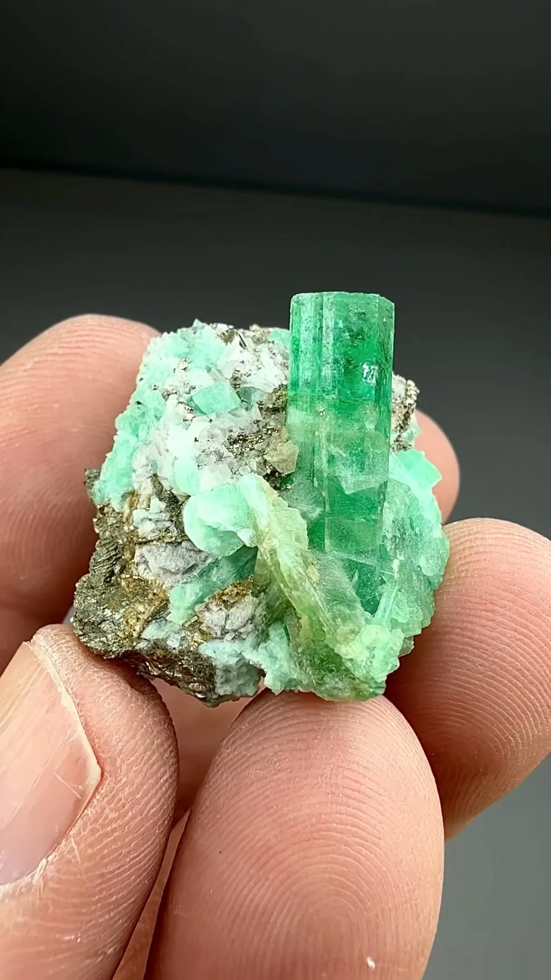 Beryl with Pyrite (888) - image 2