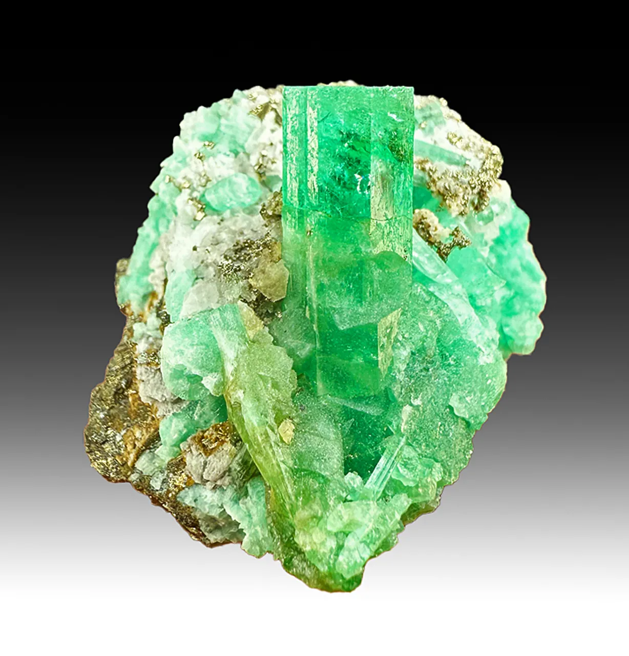 Beryl with Pyrite (888) - image 1