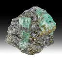 Beryl with Pyrite - image 1