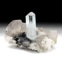 Beryl with Quartz - image 1
