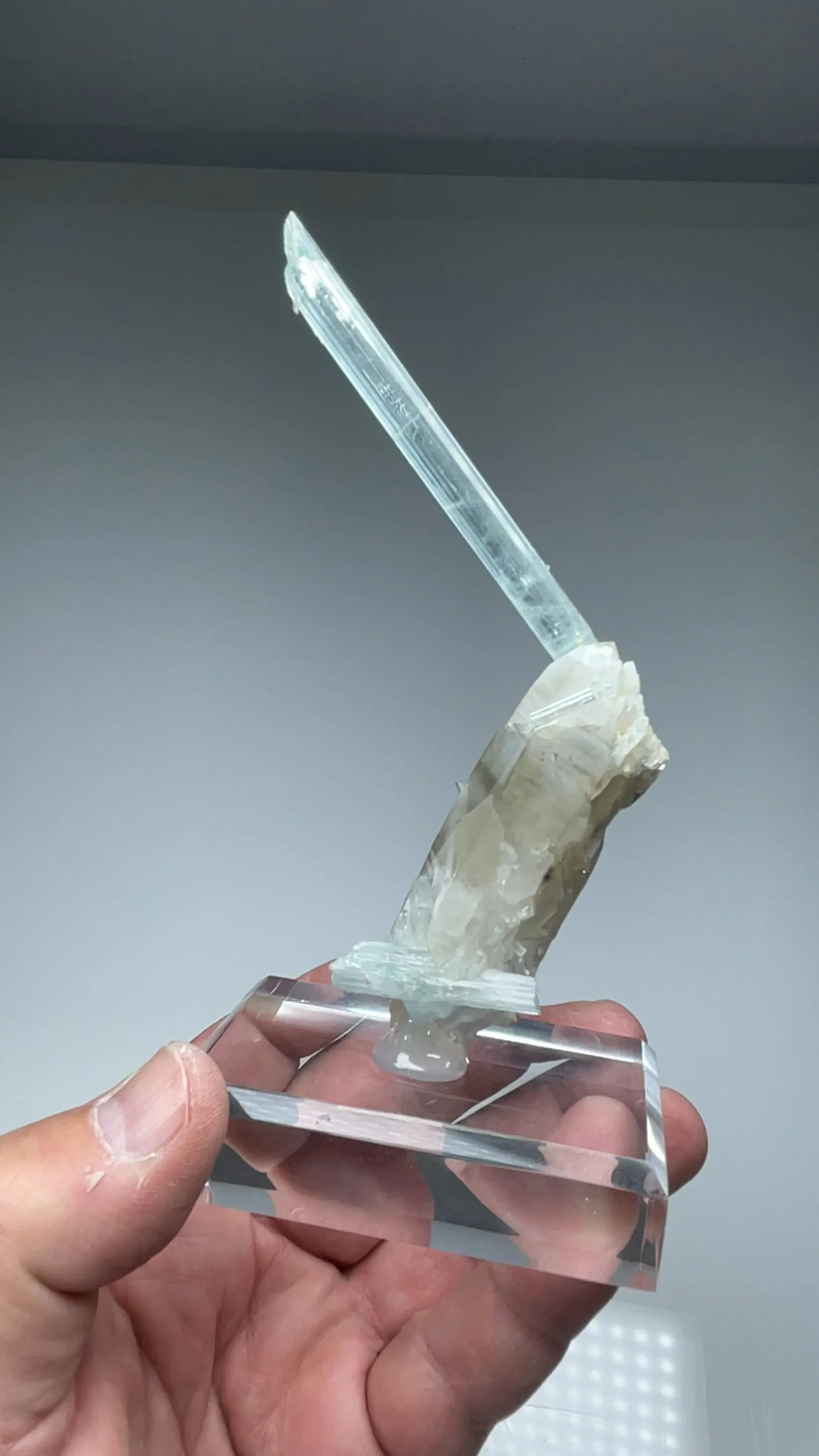 Beryl with Quartz - image 2