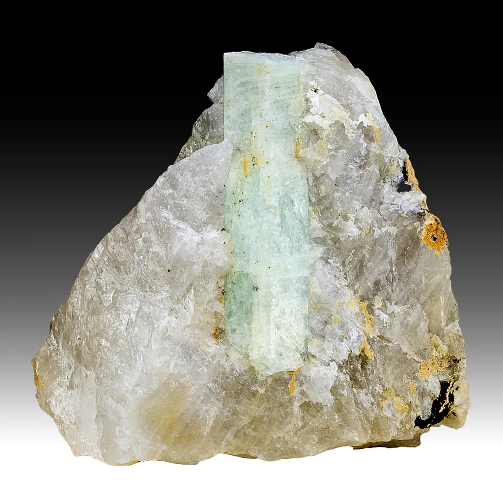 Beryl with Quartz image