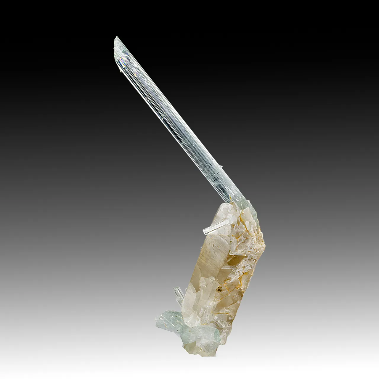 Beryl with Quartz - image 1