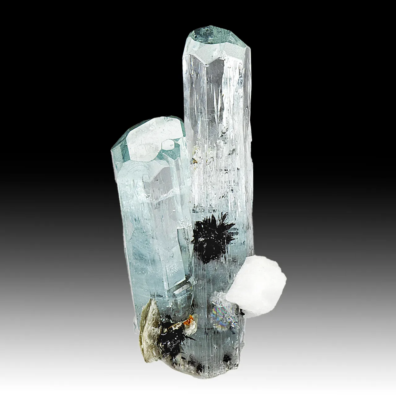 Beryl with Schorl - image 1