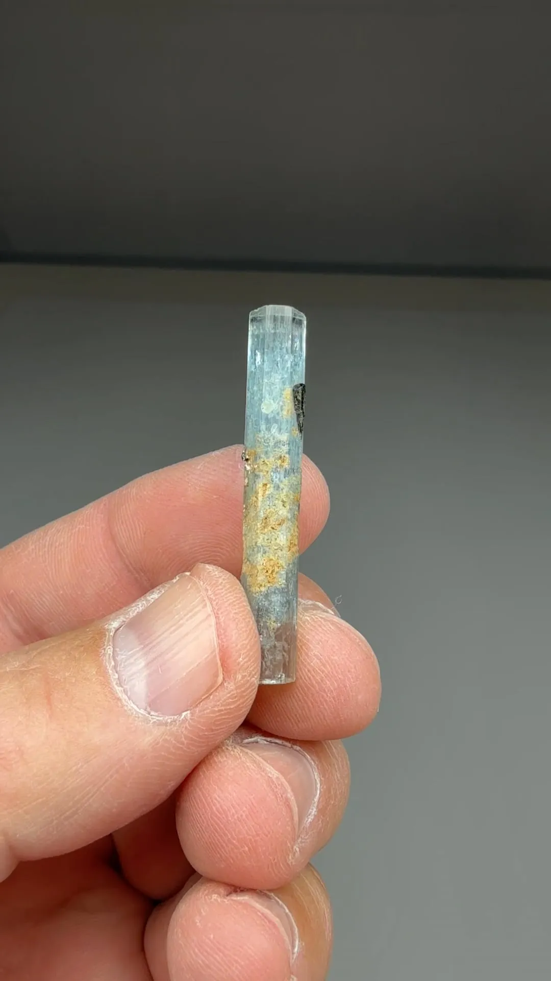 Beryl with Schorl - image 2