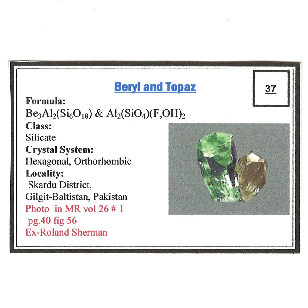 Beryl with Topaz - image 5