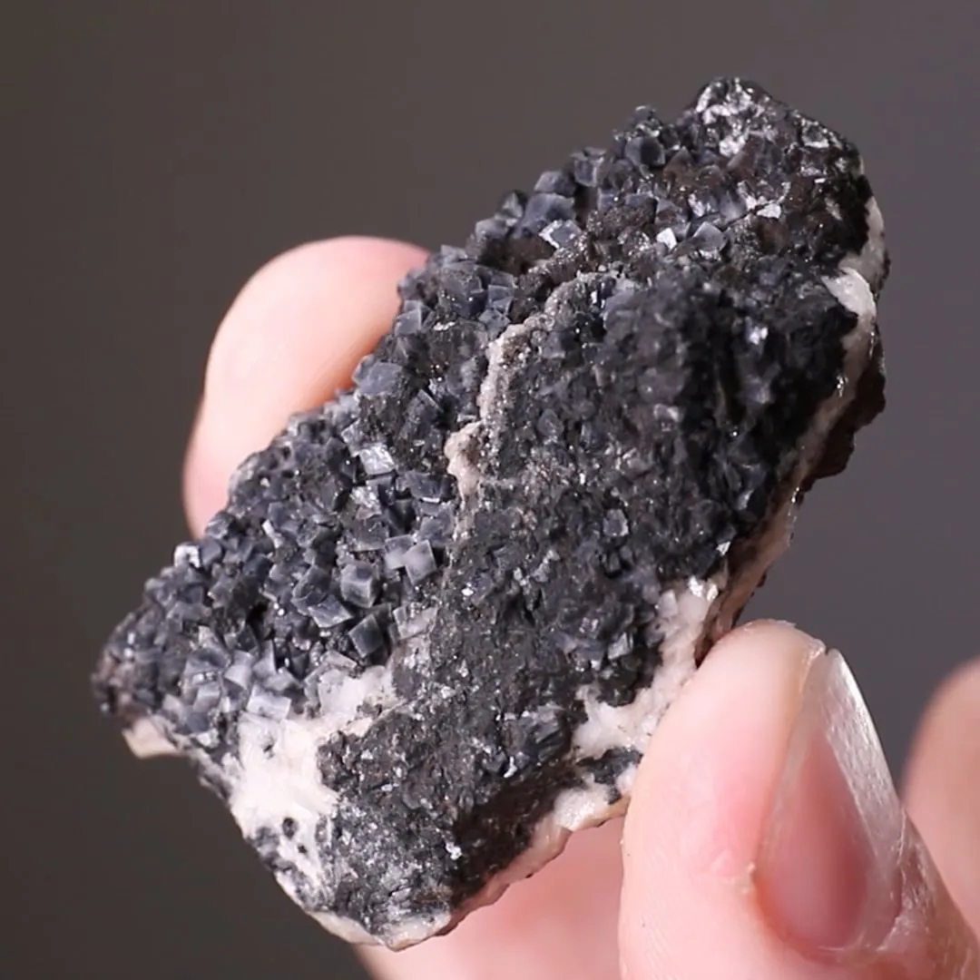 BERZELIANITE with Calcite - image 2