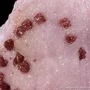 Beta-Roselite on Quartz with Cobaltoan Calcite - image 2