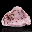 Beta-Roselite on Quartz with Cobaltoan Calcite - image 3