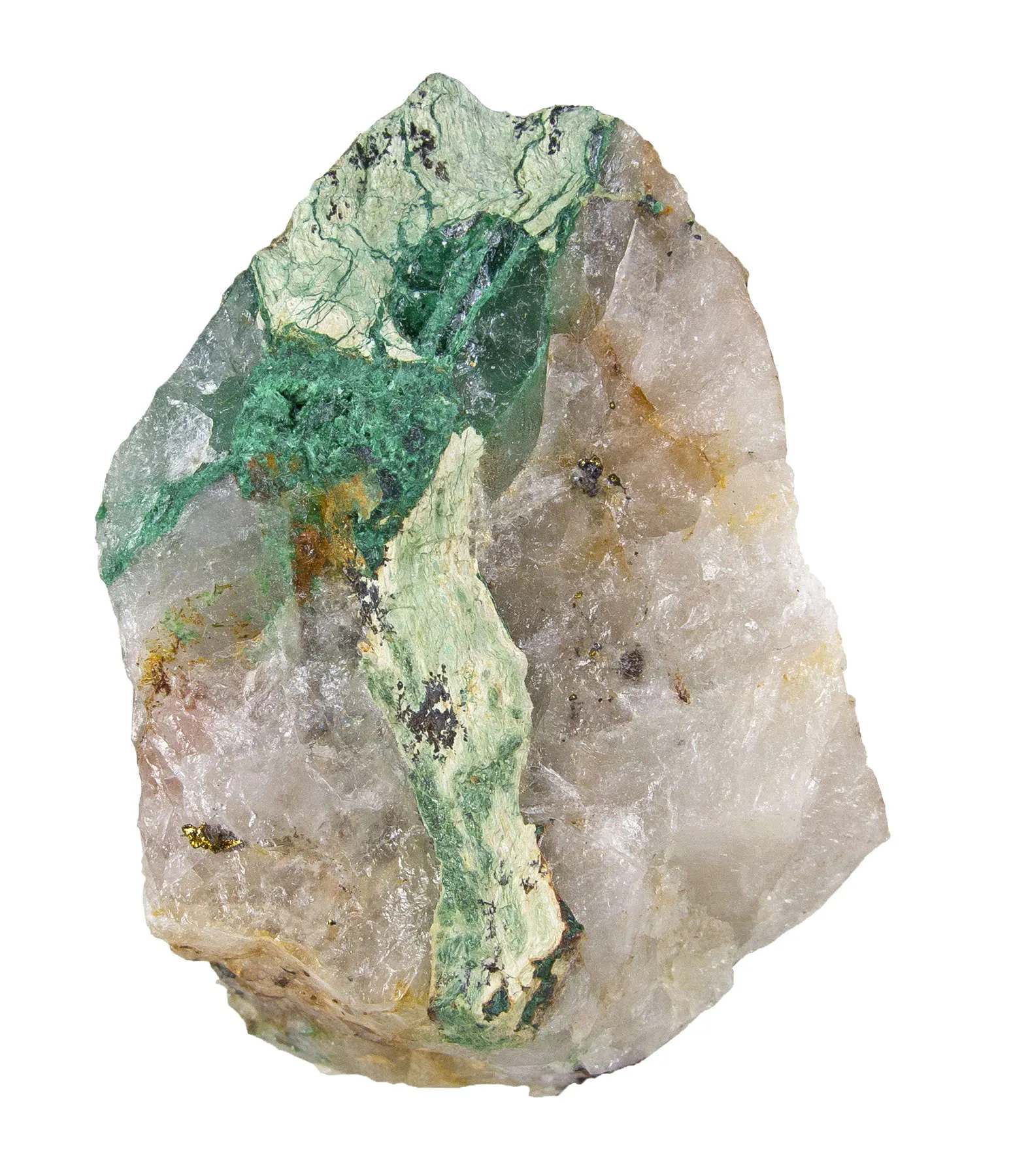 Beyerite With Malachite - image 1