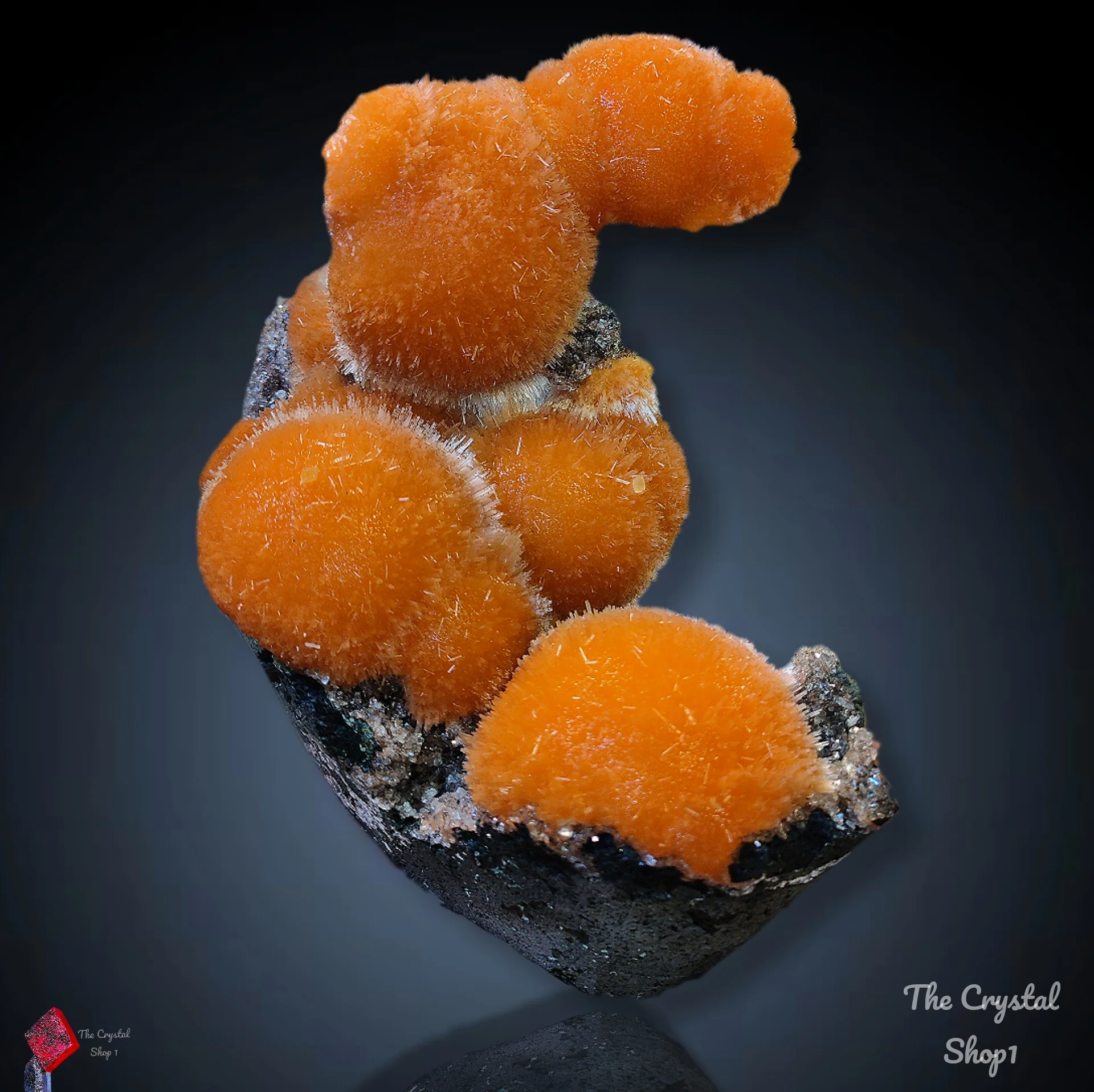 A natural wonder, the Orange 🍊 Thomsonite Specimen