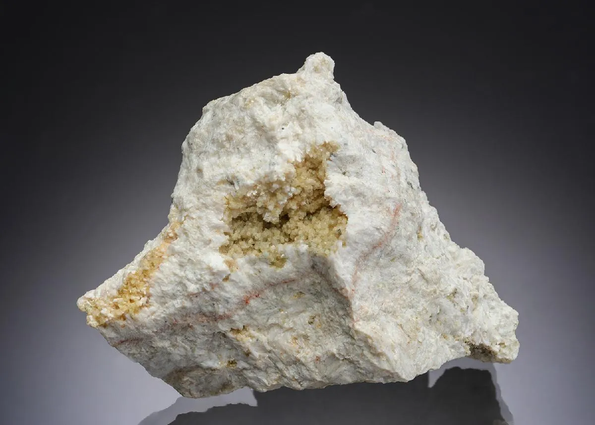 BÖHMITE with Natrolite - image 1