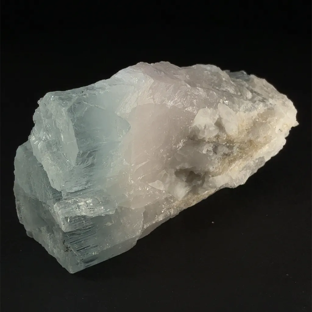 Bi-color Beryl - Pakistan, Gilgit-Baltistan, Shigar District, Shigar Valley - image 6