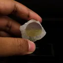 Bi Color Botryoidal Fluorite on MM Quartz Very Rare Natural Mineral Specimen - image 5