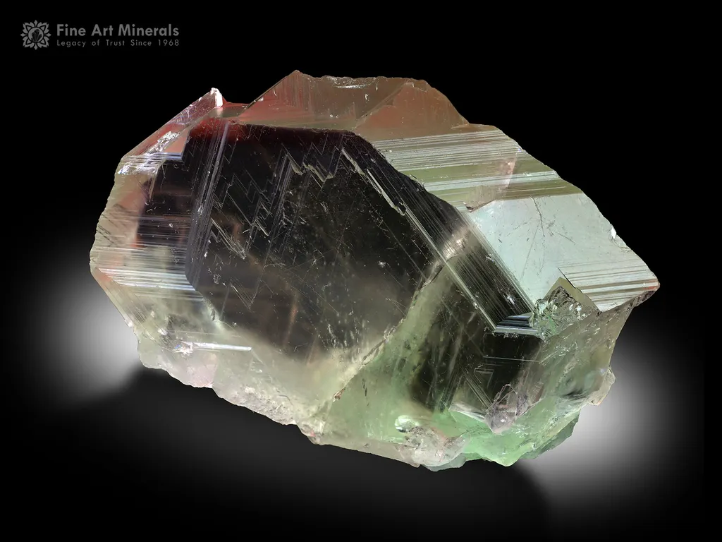 Bi Color Fluorite from Pakistan image