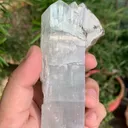 Bi color Kunzite Crystal with Skeletal Quartz and Tourmaline from Afghanistan - image 9
