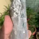 Bi color Kunzite Crystal with Skeletal Quartz and Tourmaline from Afghanistan - image 7
