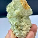 Bi-Color Prismatic Fluorite Crystal Have Quartz Clusters Pakistan,101.84G, Gilgit-Baltistan, Skardu District - image 7