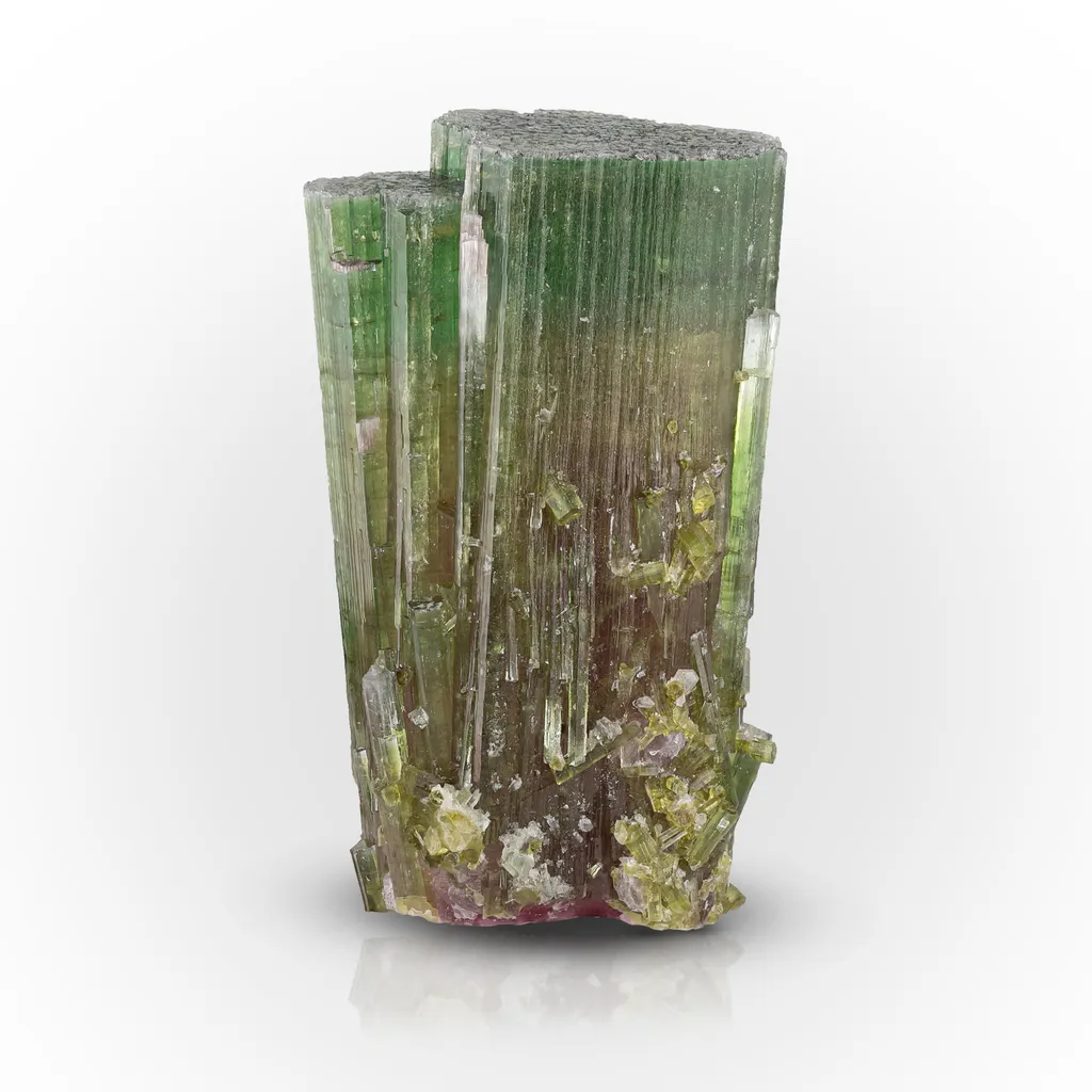 Bi Color Tourmaline Crystals image