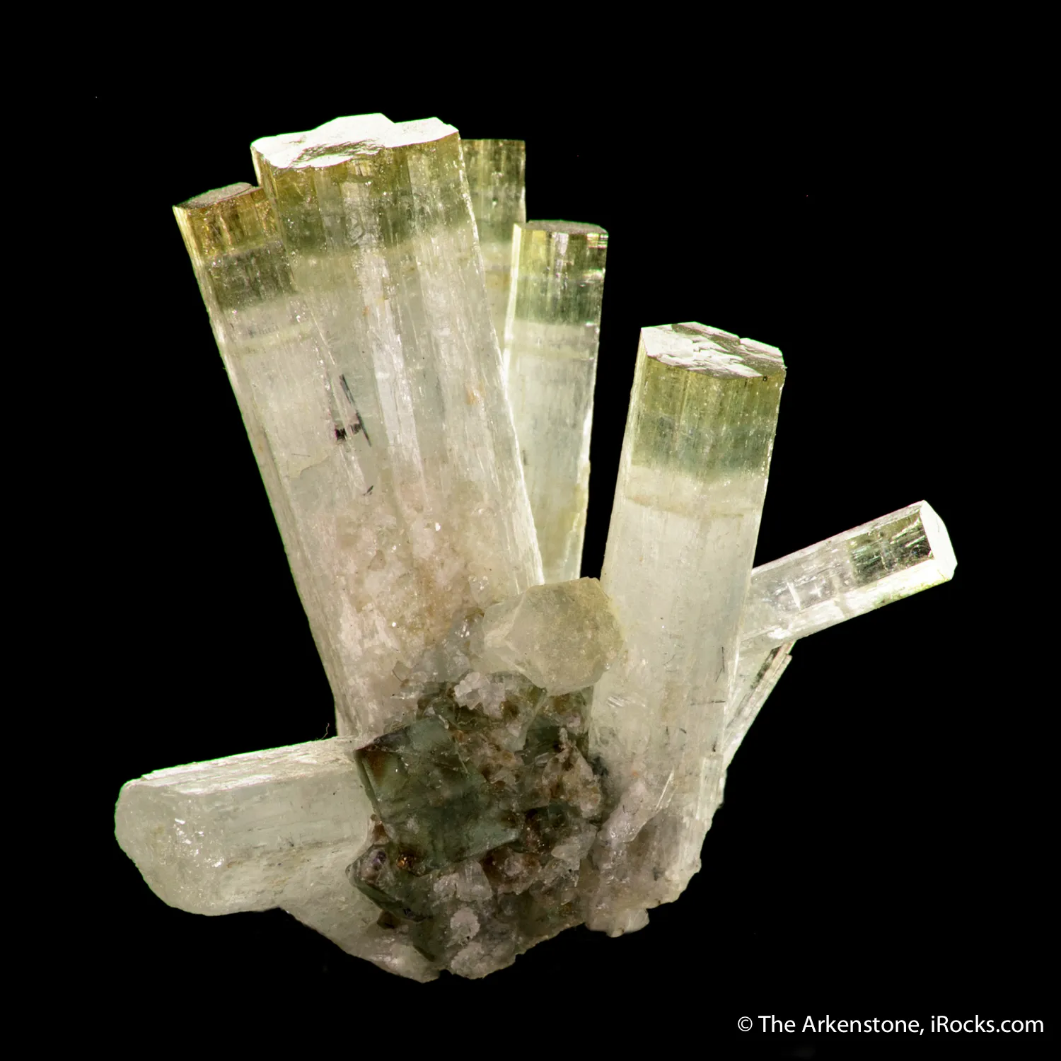 Bi-colored Beryl (Aquamarine and Heliodor) - image 1
