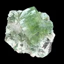 Bi-colored Fluorapophyllite and Stilbite Natural Mineral Specimen - image 2