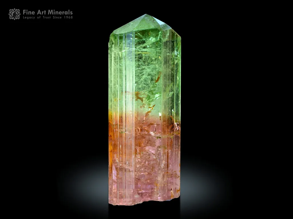 Bi Colour Tourmaline Crystal from Congo - image 2