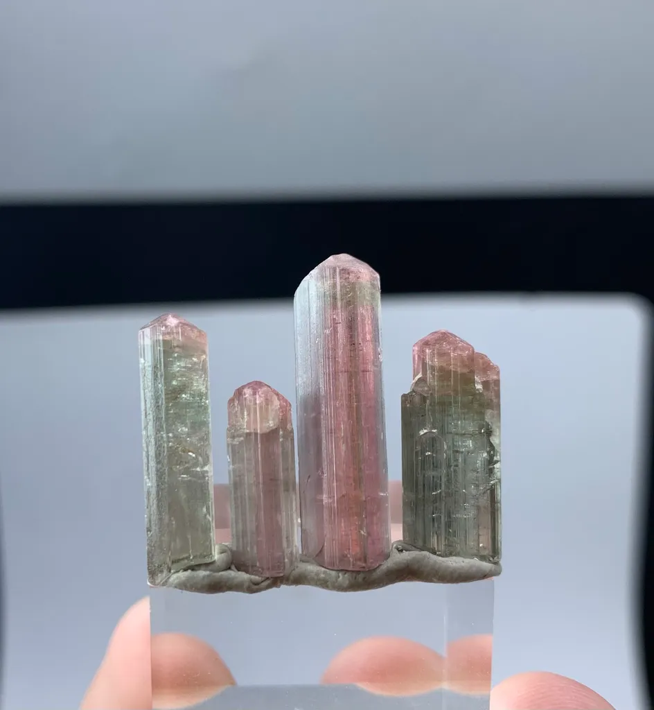 Bi Colour Tourmaline Crystals from Afghanistan - image 4