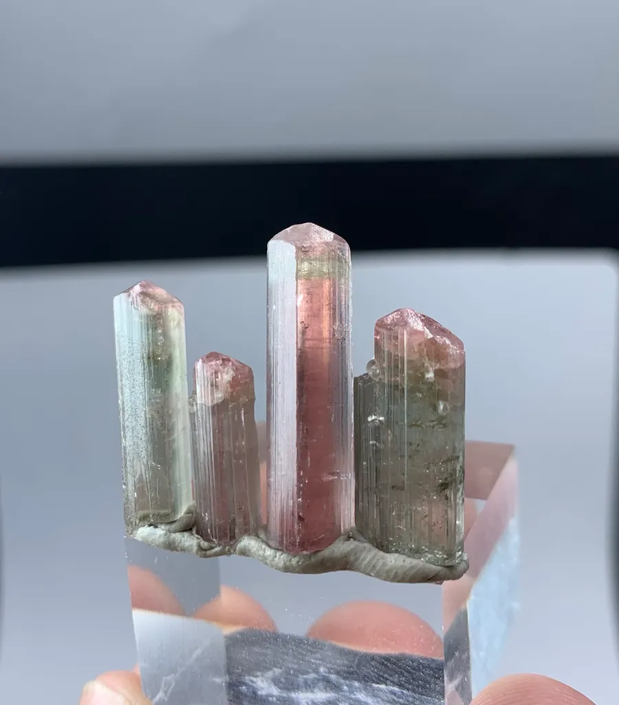Bi Colour Tourmaline Crystals from Afghanistan - image 5