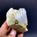 Bicolor Aqua var Morganite Crystal with Scholr Inclusions, Bicolor Beryl from Pakistan - image 7