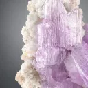 Bicolor Blue & Pink Twinned Kunzite Crystal from Afghanistan Natural UV Reactive Mineral Specimen - image 4