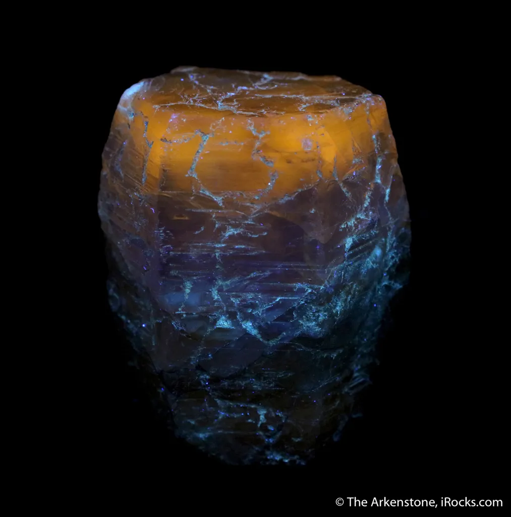 Bicolor Corundum var. Sapphire image