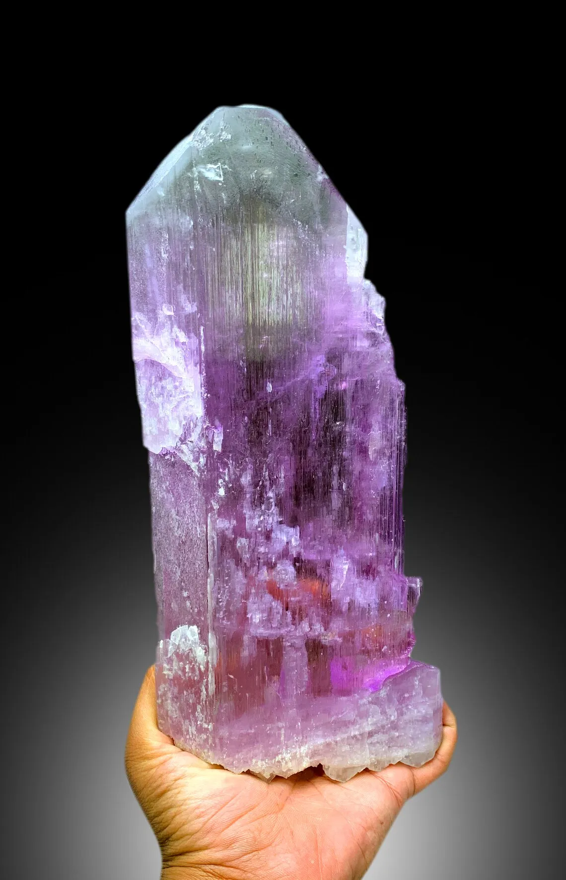 Bicolor Kunzite Crystal from Afghanistan, 1905 gram - image 6