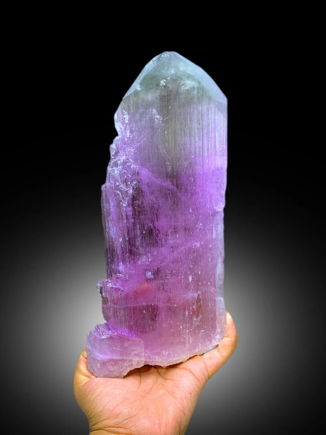 Bicolor Kunzite Crystal from Afghanistan, 1905 gram - image 5