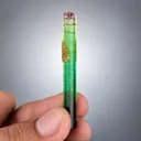 Bicolor Lipstick Tourmaline Crystal, Natural Collector Gems Stone Afghanistan - image 4