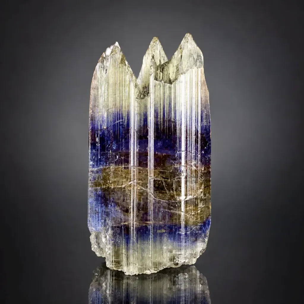 Bicolor Tanzanite from Tanzania image