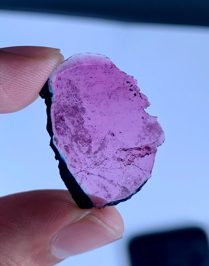 Bicolor Tourmaline Slice from Afghanistan - image 9
