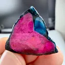 Bicolor Tourmaline Slice from Afghanistan - image 1