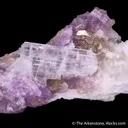 Bikitaite with Fluorapatite and Albite - image 1