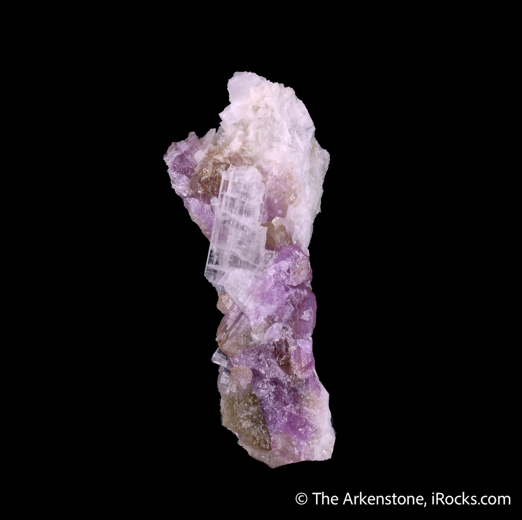 Bikitaite with Fluorapatite and Albite - image 4